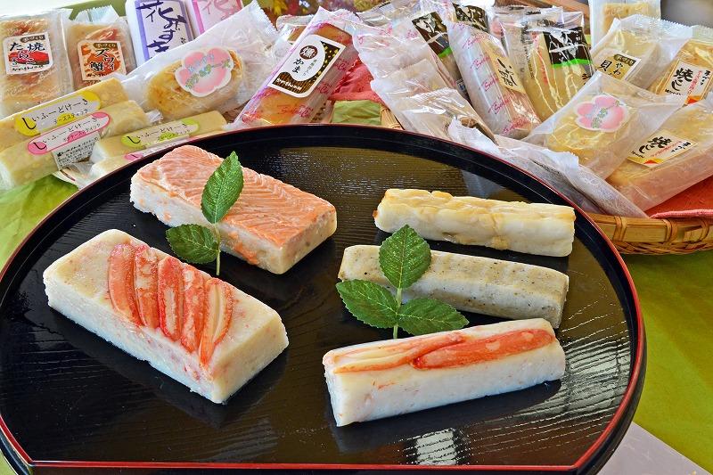 創作かまぼこ「シーフードケーキ」　Cセット