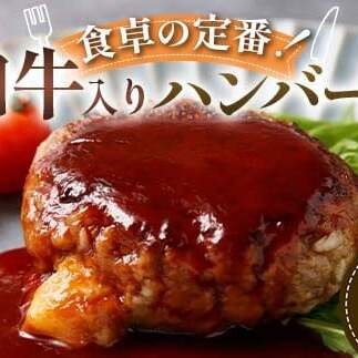 食卓の定番！和牛入りハンバーグ 5個 豚肉 和牛 定番 ジューシー 肉汁 手軽 メインディッシュ ジュワッ お子さま 大人 シンプル 飽きない お歳暮 お中元 F6T-592