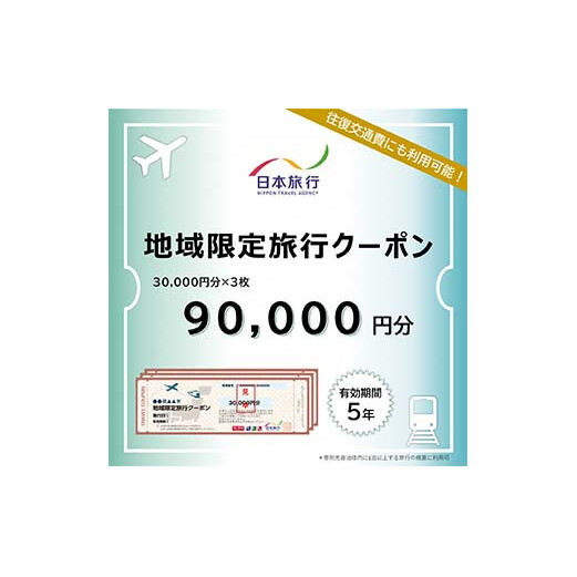 富山県立山町 日本旅行 地域限定旅行クーポン90,000円分 旅 旅行 観光 レジャー チケット クーポン 立山観光 F6T-757