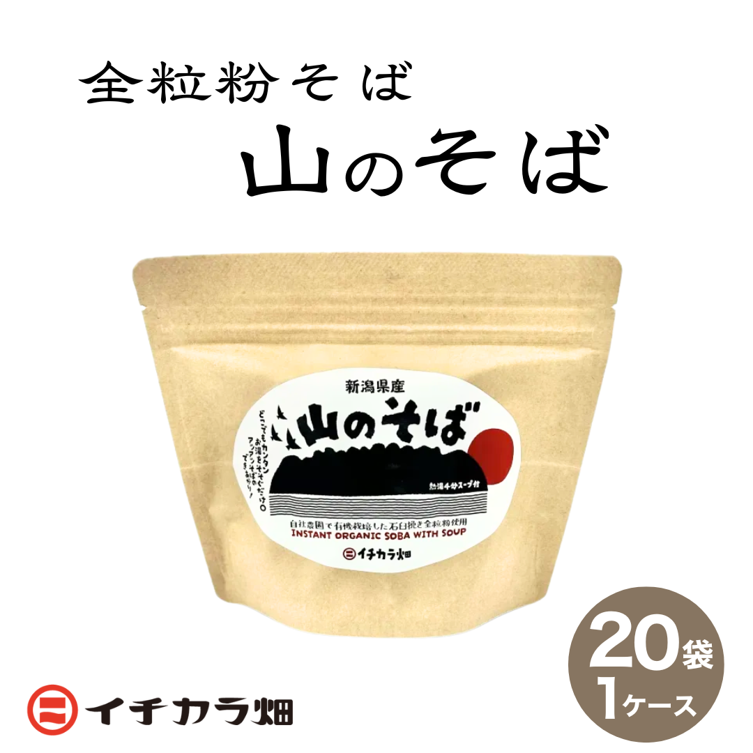 山のそば 1ケース 20個セット イチカラ畑 【0021-0010-01】