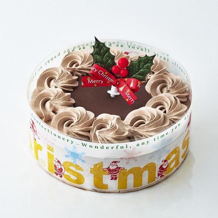 米粉と豆乳チョコクリームのDECOケーキ 5号（特定原材料不使用）|クリスマスケーキ　十日町すこやかファクトリー