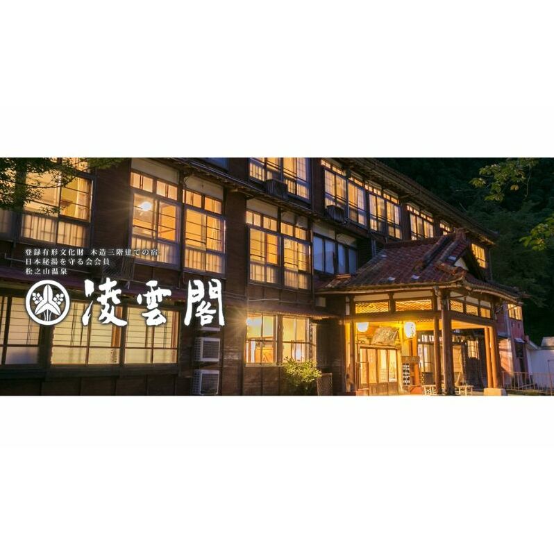 【登録有形文化財】宮大工の造った木造三階客室 平日限定ペア宿泊券 旅行 宿泊補助券 チケット 新潟