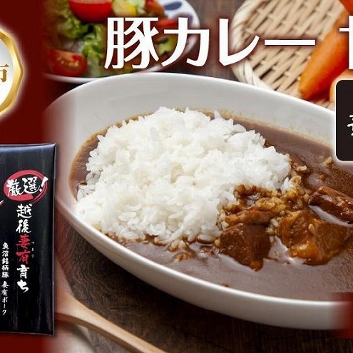 妻有ポーク 豚カレー 甘口 200g 10食 セット 計2kg ポーク レトルト カレー 国産 つまり 豚 ブランド豚 銘柄豚 常温保存 お取り寄せ グルメ ファームランド・木落 新潟県 十日町市
