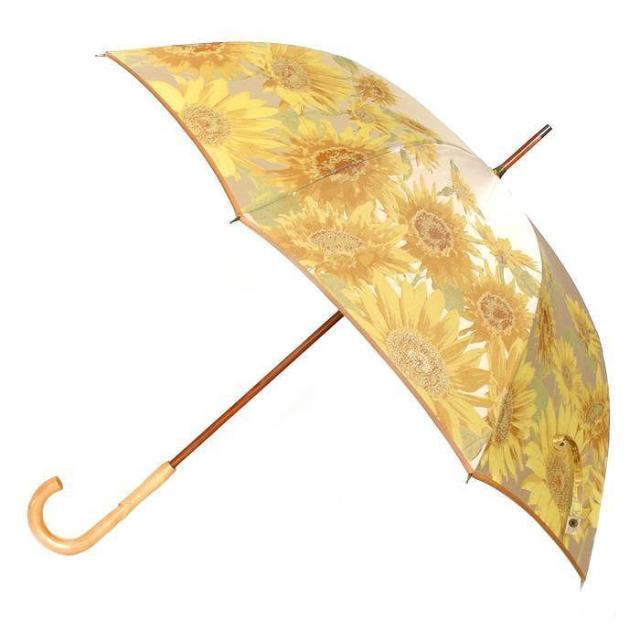 槙田商店【晴雨兼用】長傘 ”絵おり”  向日葵