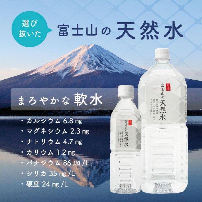 3か月連続】 富士山の天然水 2リットル×6本 ＜毎月お届けコース ...