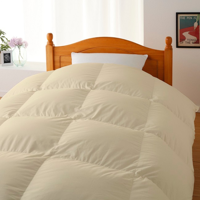 【クイーン】羽毛掛けふとん　ハイパーダウン　２２０ｃｍ×２１０ｃｍ　羽毛布団