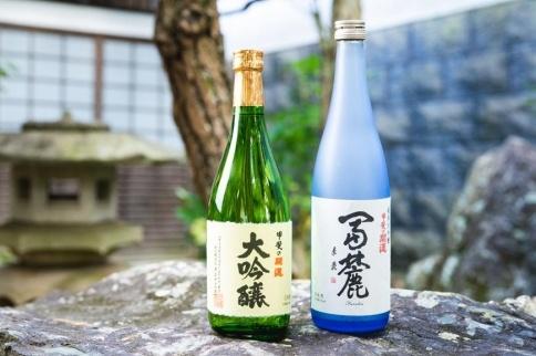 甲斐の開運 純米大吟醸「冨麓」・大吟醸 飲み比べ 720ml×各3本<富士山の日本酒>【井出醸造店】