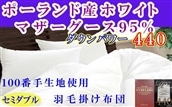 羽毛布団 セミダブル 羽毛掛け布団 ポーランド産マザーグース95% 100番手 羽毛ふとん 羽毛掛けふとん ダウンパワー440 本掛け羽毛布団 本掛け羽毛掛け布団 寝具 冬用羽毛布団[BE113]ふるさと納税羽毛布団 日本製羽毛布団 国内製造羽毛布団 都留市羽毛布団 国内生産羽毛布団 国内製造羽毛布団 ふかふか羽毛布団 あったか羽毛布団 日本製羽毛掛け布団