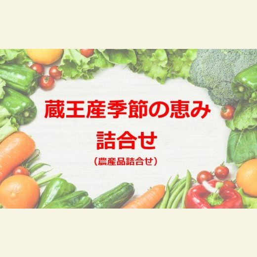 蔵王産 季節の恵み詰合せセット 【04301-0021】