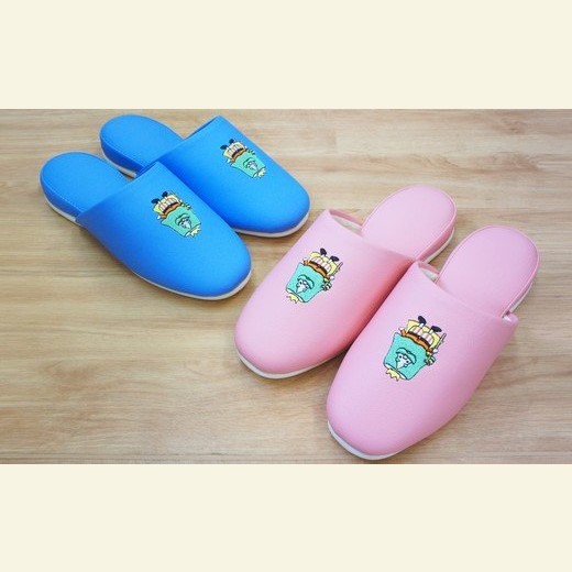 ざおうさま刺繍入りスリッパ（約26cmまで）2足セット　【04301-0347】