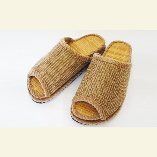 Ｄ型セノーテモールスリッパ　ブラウン　＜婦人用Ｌサイズ（約25cmまで）＞　【04301-0362】