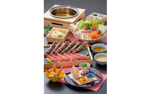 坂東離宮 たらばがにしゃぶしゃぶコース(4名様お食事券)
