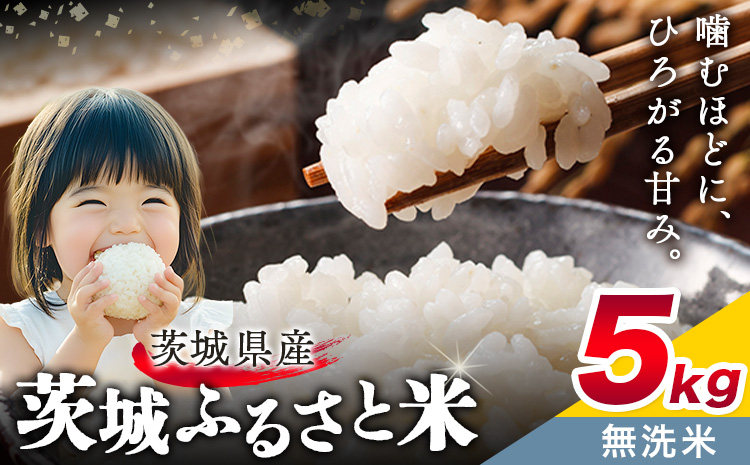 米 茨城 ふるさと米 無洗米 5kg 5kg×1袋[9月中旬-10月末頃出荷]茨城県 結城市 米 国産 お米 おこめ お弁当 おにぎり[茨城県共通返礼品]---yuki_local_7_5kg---