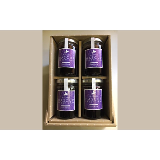 ハスカップ無添加生ジャム 4本セット【290010】