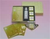 那須温泉 山楽 温泉水（源泉水）配合スキンケアセット｜化粧水 石鹸 フェイスパック 美容グッズ 保湿 美容 プレゼント 栃木県 那須町〔P-97〕