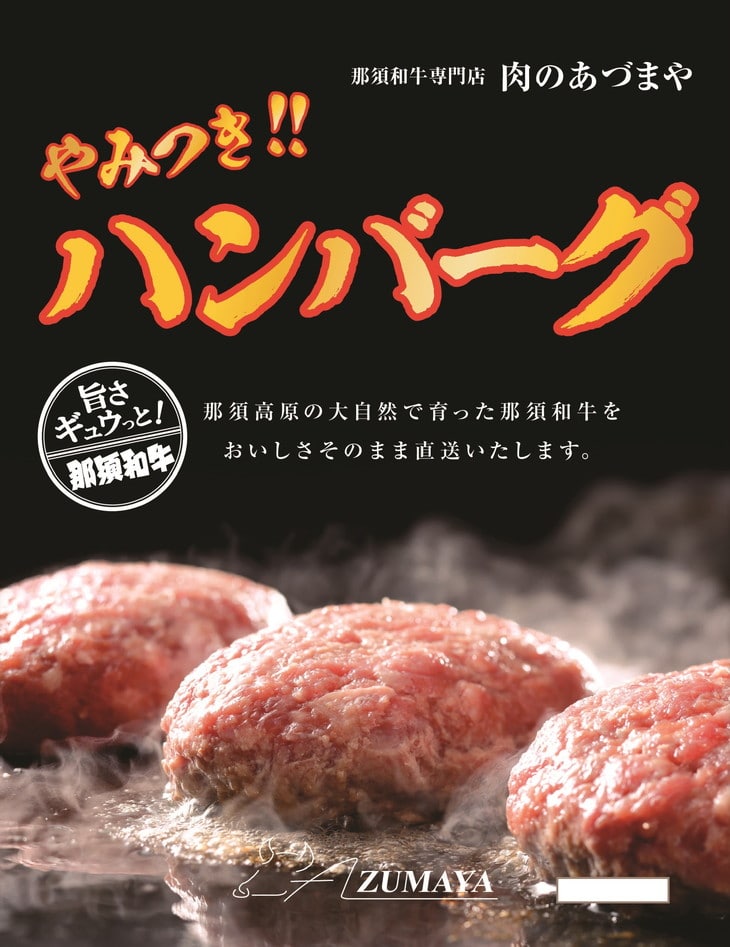 やみつきハンバーグ（6個入）◇ 合挽肉 国産 真空包装 冷凍 那須町 〔P-58〕
