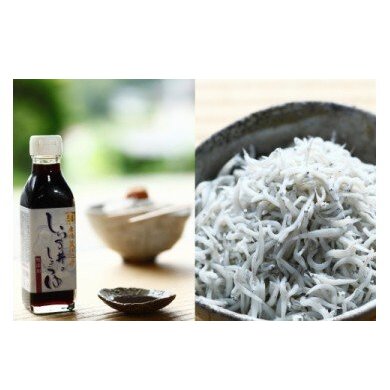 E6006n_釜揚げしらす 800ｇ木箱入り・しらす丼醤油セット