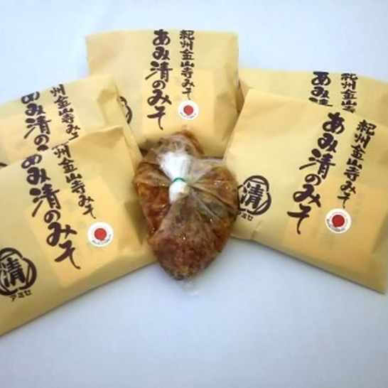 A6011n_紀州 金山寺みそ 232g×6個 セット 家庭用 簡易包装【金山寺みそ 径山寺味噌 おかず味噌 国産】