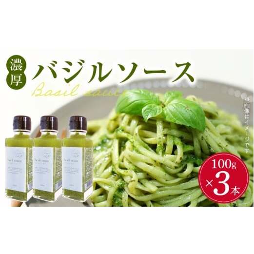 DG6013n_濃厚バジルソース（瓶）100g×3本入り