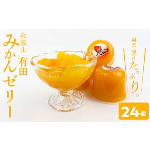 AT6249n_果肉果汁たっぷり有田濃厚みかんゼリー24個入
