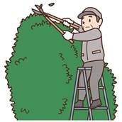 いせはら安心お助け隊！植木剪定サービス2時間 [0196]