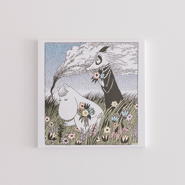 MOOMINVALLEY PARK ファブリックパネルSサイズ（花畑）[52211012]