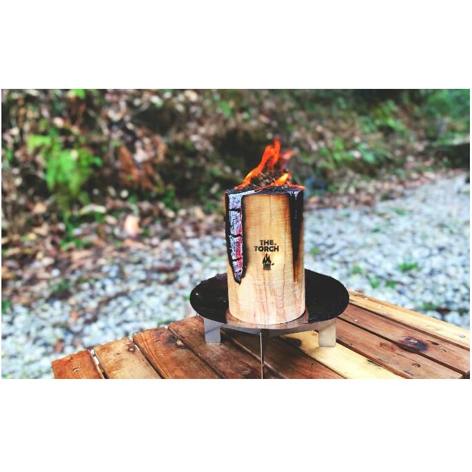 【飯能産木材使用】THE TORCH ミニスウェーデントーチ[52210789] アウトドア キャンプ ソロ 焚火台