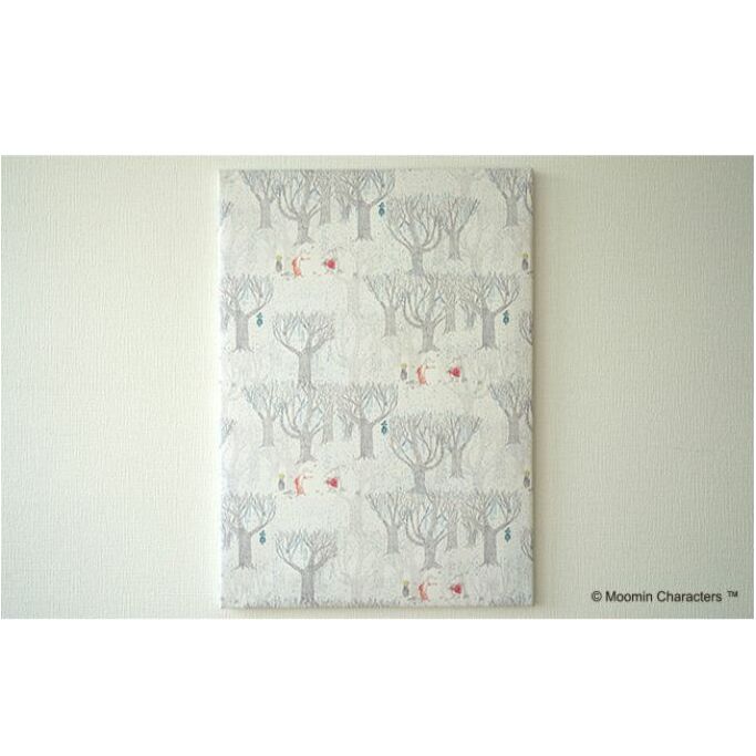 MOOMIN(ムーミン) ファブリックフレーム Mサイズ(11月のある日)[52210384] キャラクター インテリア 絵画 