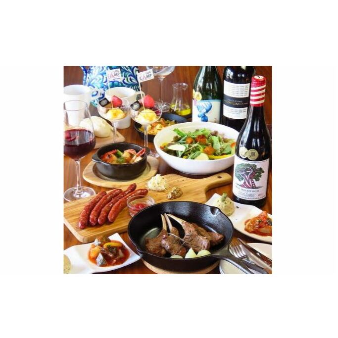 ログキャンプのランチ・ディナー共通 お食事券A(2名様)[52210446] チケット 