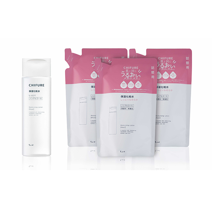 【ちふれ】保湿化粧水しっとりタイプ本品＋エコな詰替用3個セット[52210744] 美容 スキンケア 
