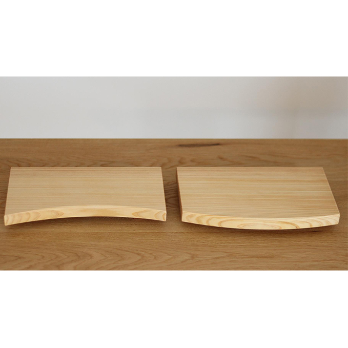 西川材のペアトレイ[52210742] 
