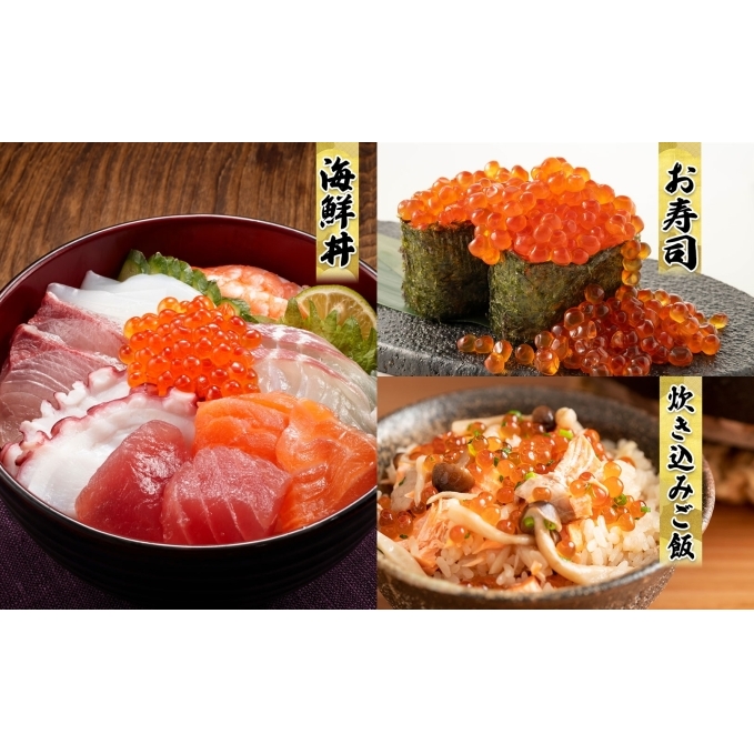 無地熨斗 北海道産 いくら醤油漬け 100g×10パック 計1kg 小分け パック イクラ 海鮮 魚卵 お取り寄せ お中元 お歳暮 蟹鮨加藤 送料無料 熨斗 のし 名入れ不可 北海道 倶知安町 