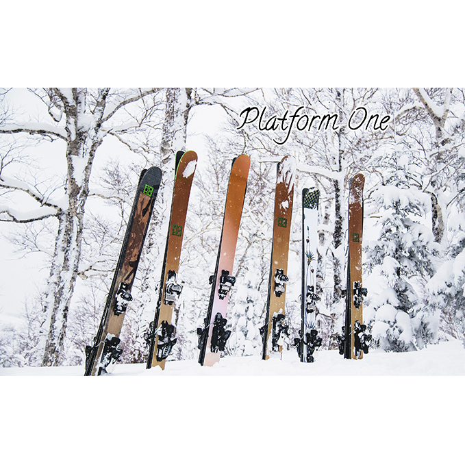 ハンドメイドスキー【Platform One】 雑貨 日用品 ファッション 