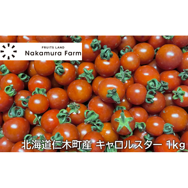 野菜ソムリエサミット金賞] ミニトマト 1kg キャロルスター 北海道仁木町産【2024年発送】 | 北海道仁木町 | JRE MALLふるさと納税