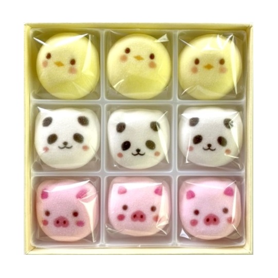 〈京の老舗〉和風マシュマロ「あにまろ」4箱セット〈スイーツ お菓子 洋菓子 和菓子 マシュマロ 白あん 白餡 動物 かわいい ギフト 贈り物 加工食品〉 生菓子 