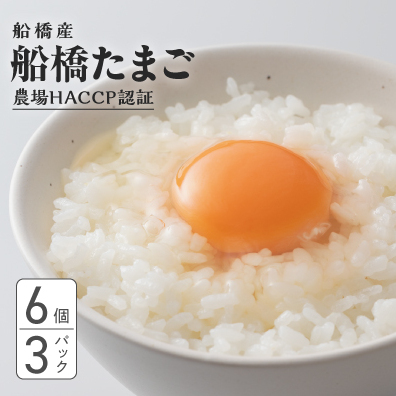 F017-R806 船橋産　地玉子「船橋たまご」18個セット2026年6月30日～