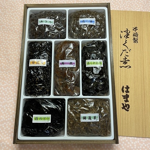 K092 佃煮詰合せ 杉折1号特