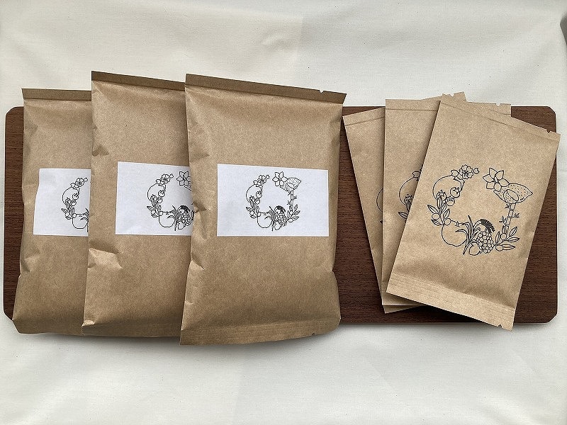 フェアトレードコーヒー　４種飲み比べセット（粉）