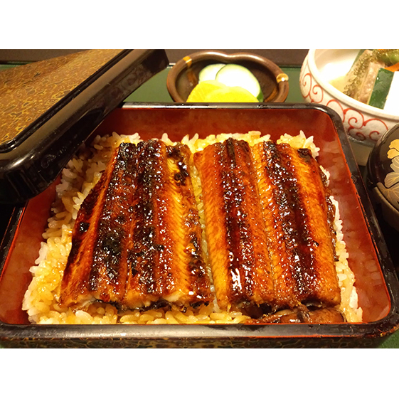 「うなぎ御膳 上」2名様食事券 お食事券 チケット 日本料理店 旬の素材 地元食材 特製 たれ 丁寧 ブランド米 ハツシモ 御飯 お重 季節 小鉢 香物 汁物