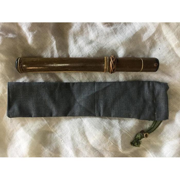 煤竹箸ケースセット　※受注生産につき、発送までに最大2ヶ月程かかる場合あり ｜ 竹工芸 伝統工芸品 日用品 雑貨 栃木県 大田原市