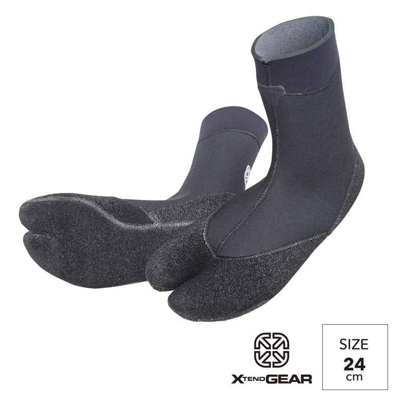 サーフィン用ブーツ XtendGear 4mm DRYTHERMO ERGOLIGHT-SOCKS サーフソックス 防寒仕様 24cm 【 神奈川県 海老名市 】