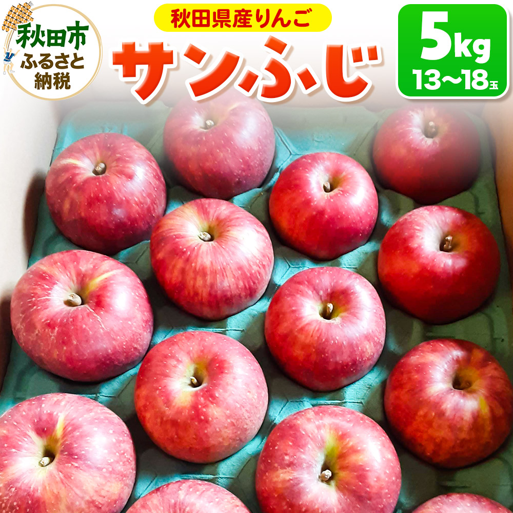サンふじ 5kg りんご リンゴ 林檎