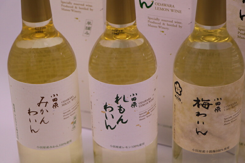 城下町小田原の飲み比べわいんCセット(3本セット)