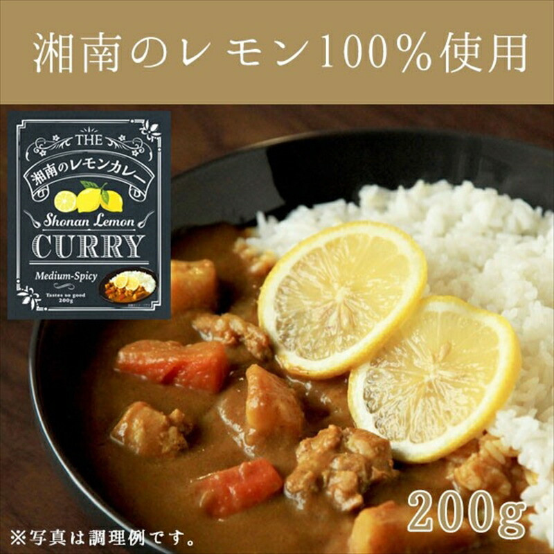【100%湘南のレモン果汁を使ったカレー10食セット】相模湾の太陽と潮風が育んだ爽やかな味わいを、お手軽に楽しめます!!【 カレー 神奈川県 小田原市 】