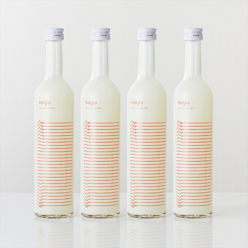 nagu 4本セット【「ピリッ」とした料理に合うお酒】produced by ごほうびキムチ【 お酒 神奈川県 小田原市 】