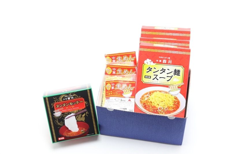 [ふるさと納税]中華四川 レトルトタンタン麺、レトルトタンタン餅とのセット [ ラーメン 小田原系担々麺 神奈川県 小田原市 ]