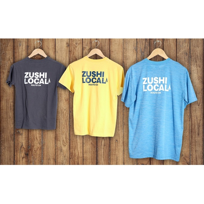 逗子オリジナル 速乾性ドライTシャツ (ZUSHI LOCAL) ヘザー