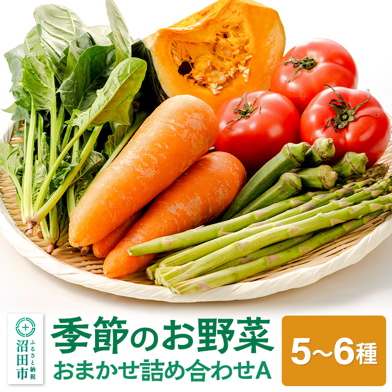 季節のお野菜 おまかせセット A(5~6種類)詰め合わせ