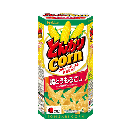定番！ ハウス食品 とんがりコーン 焼もろこし　68g×20個 おやつ 人気 厳選 お子様 こども 子供 袋井市 お菓子 スナック 