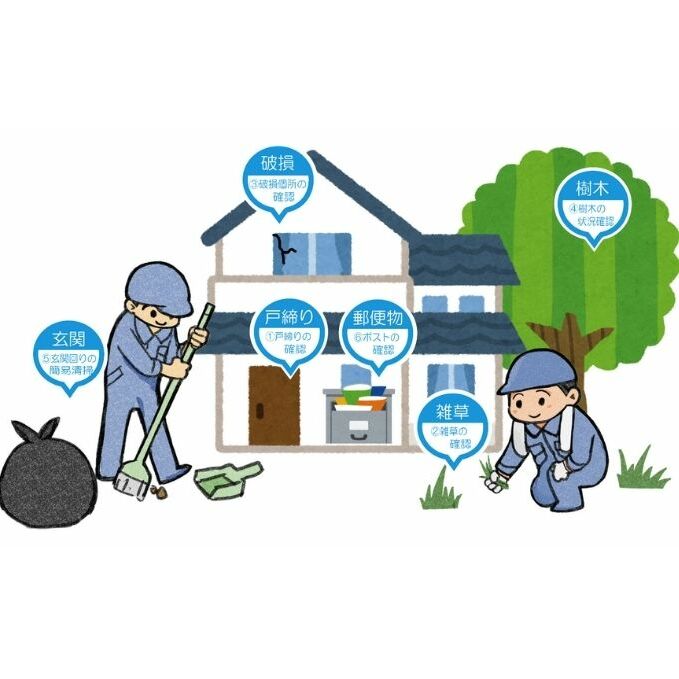 空家管理業務（6回） チケット 